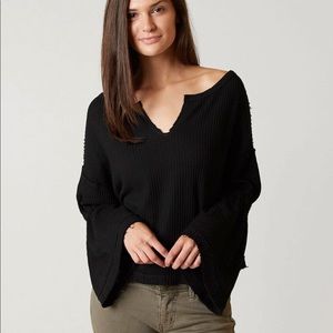 NWT Free People Thermal Knit Sweater!